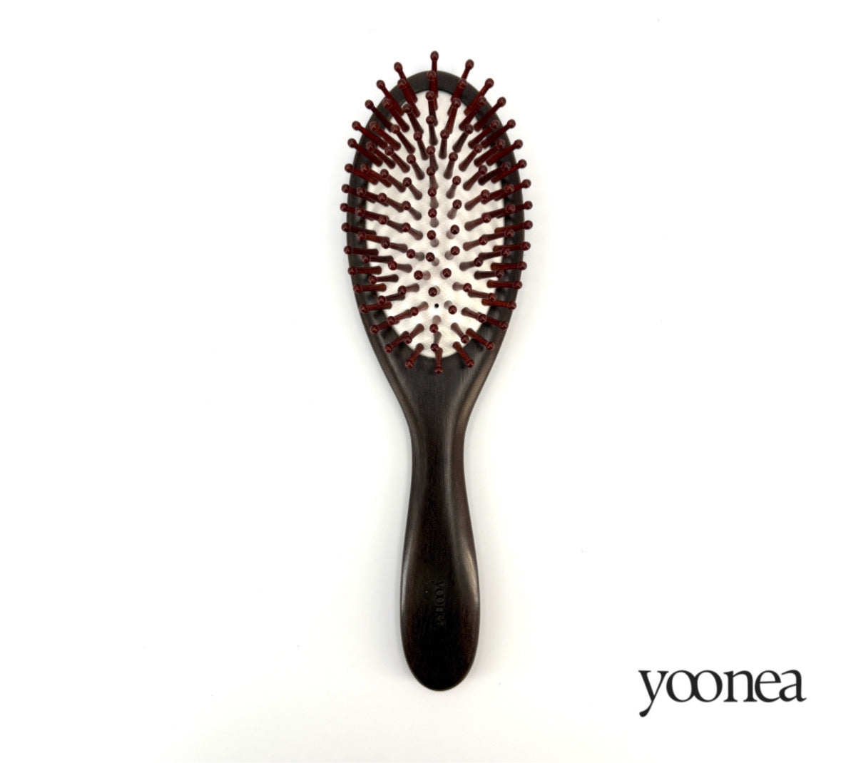 Brosse à cheveux en bois d'ébène africain